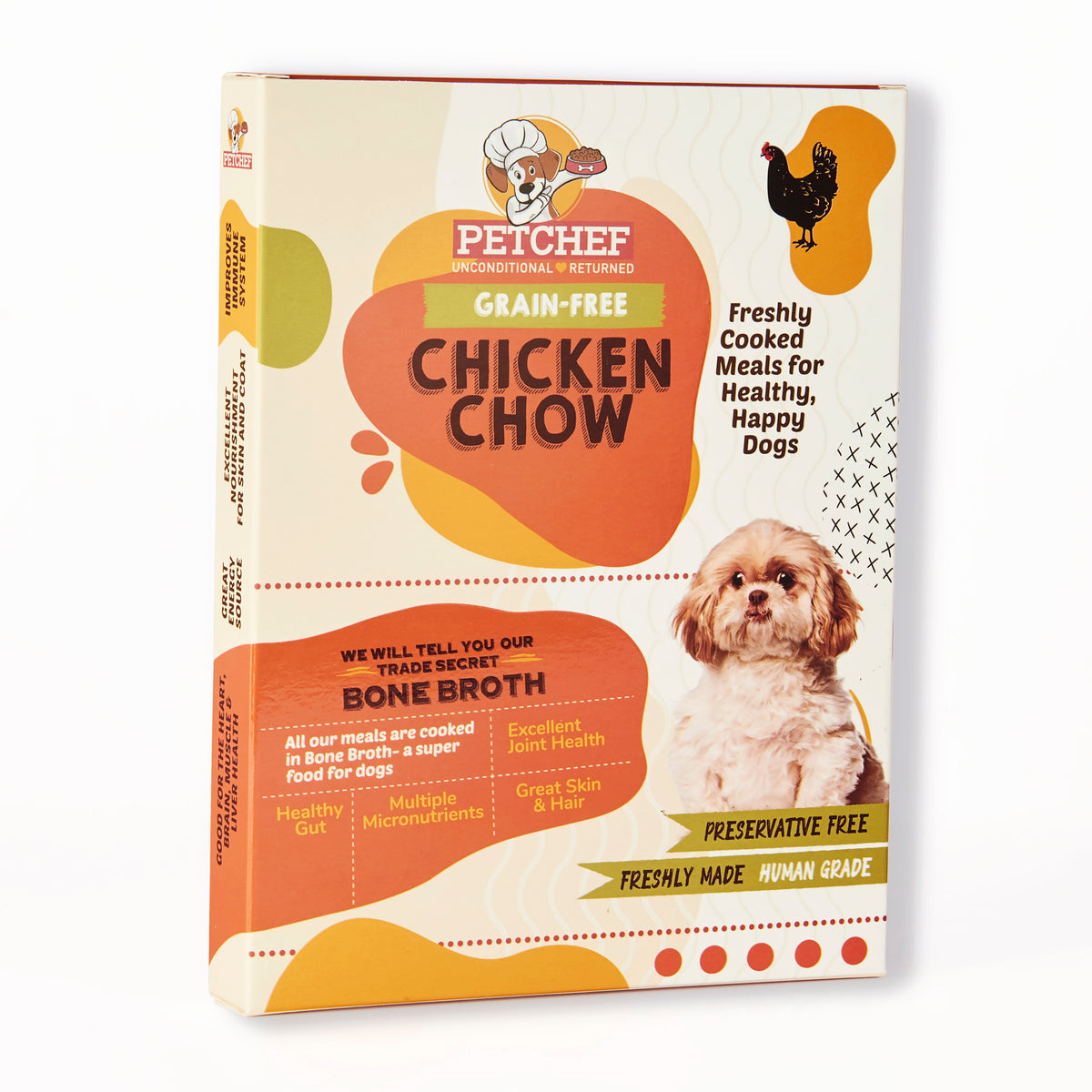 View of Grain-Free Chicken Chow | Fresh Food for Dogs | PetChef
